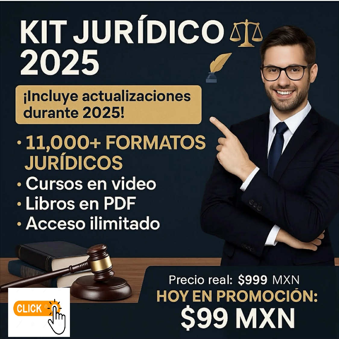 $199MXN PACK JURIDICO