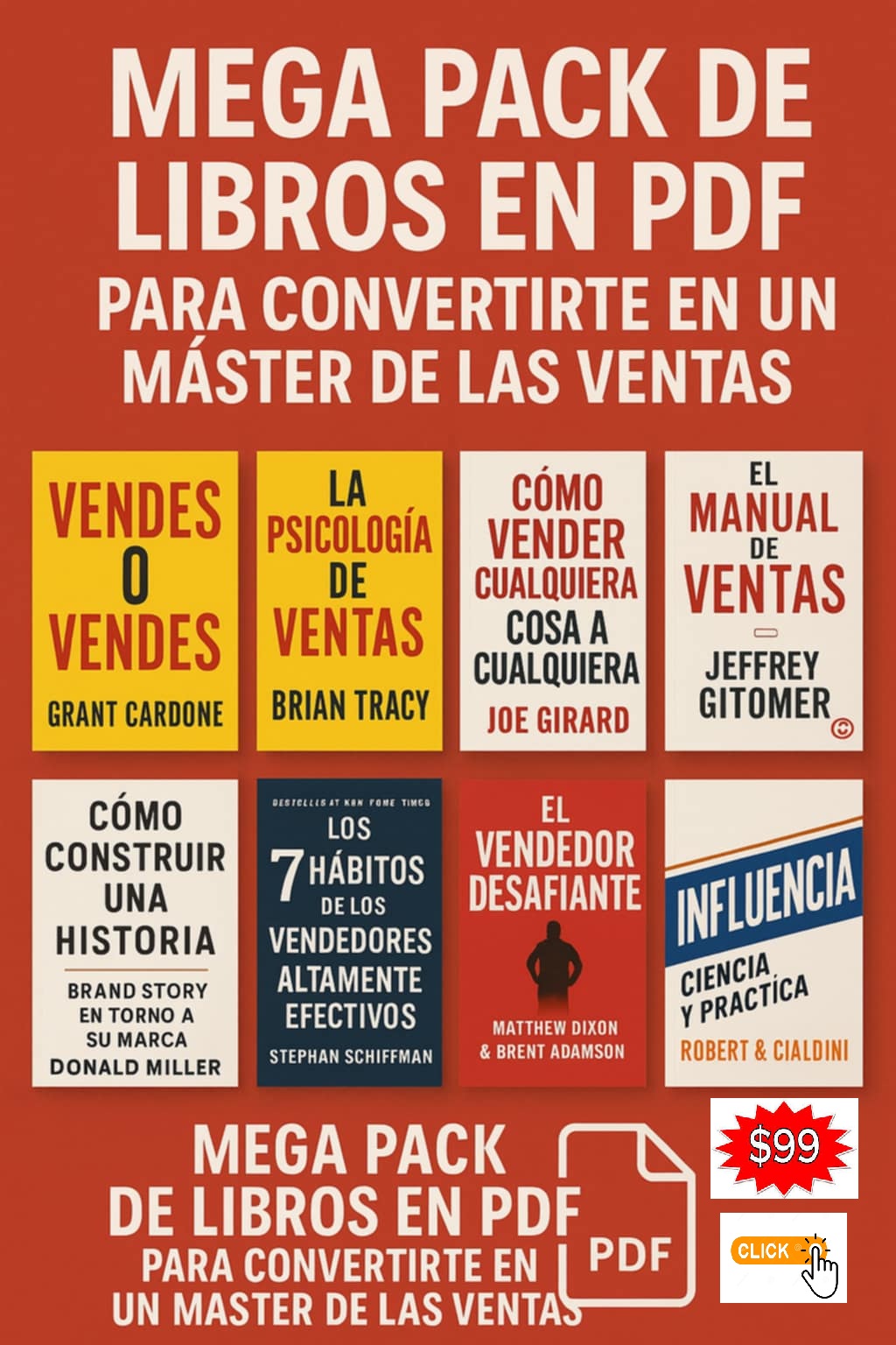 $99MXN MEGA PACK LIBROS 