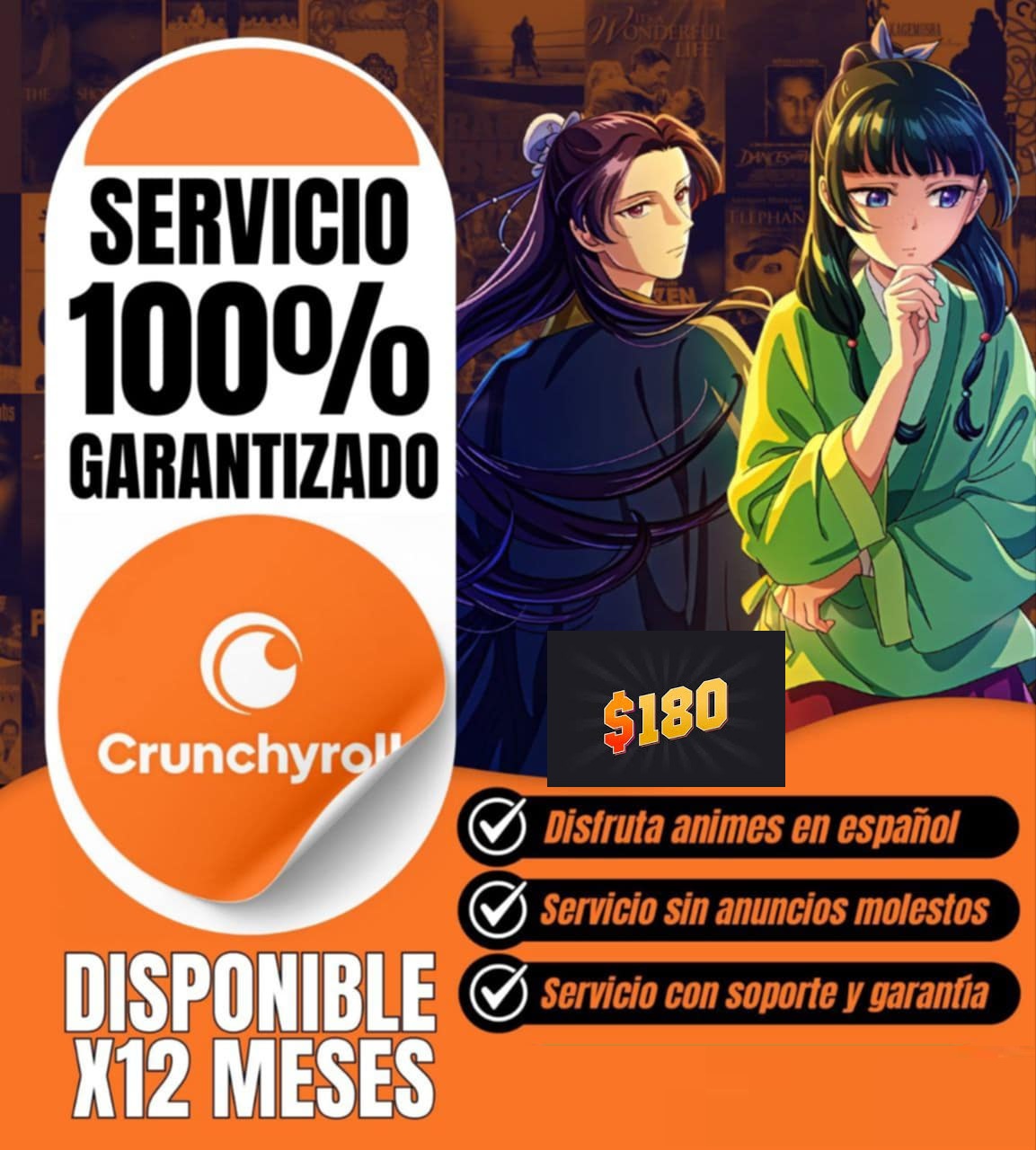 $180MXN MENSUAL (CLIC AQUI)